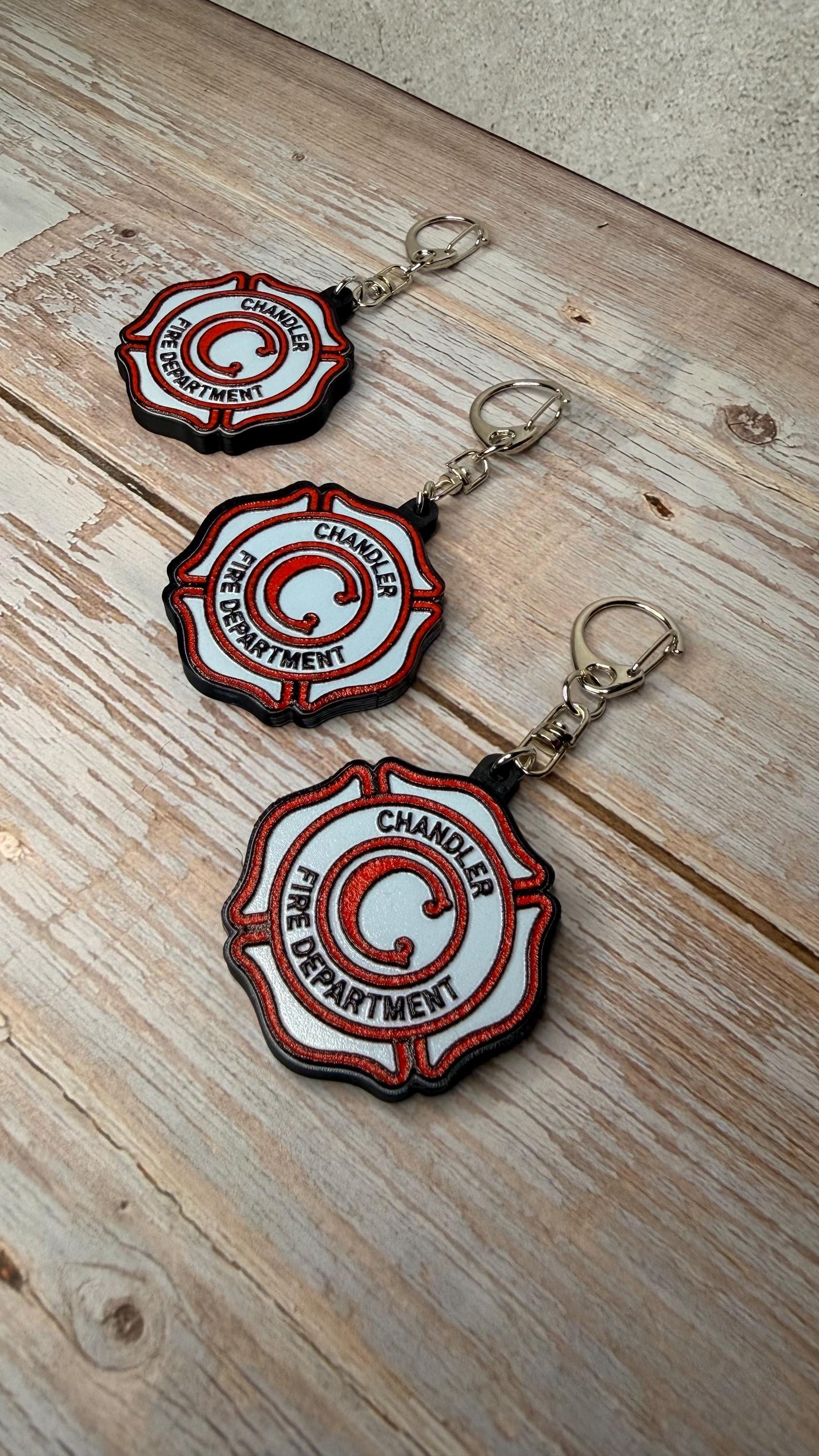 Chandler Fire Department, Arizona - MicroKeychain