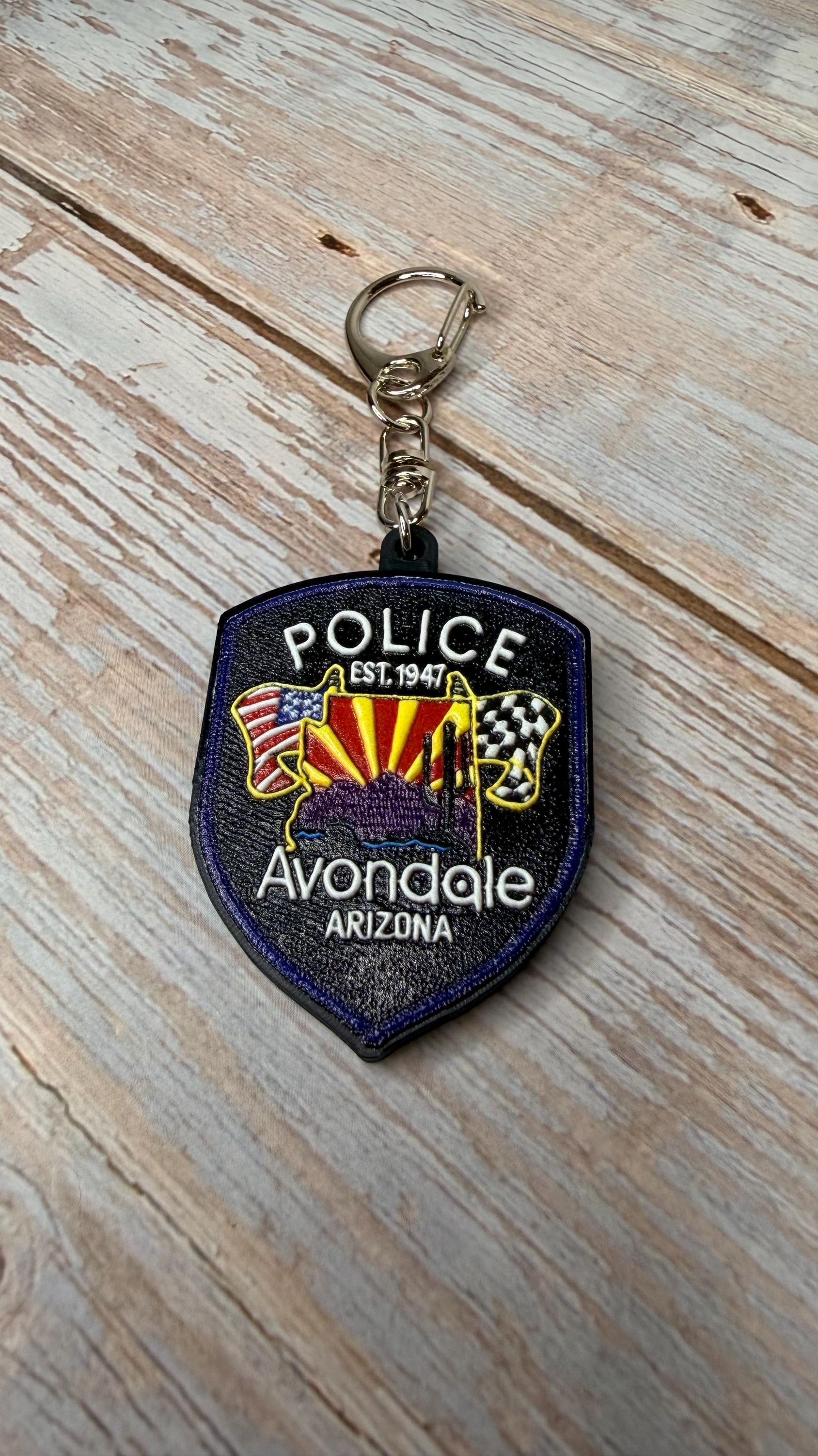 Avondale Police Department, Arizona - MicroKeychain