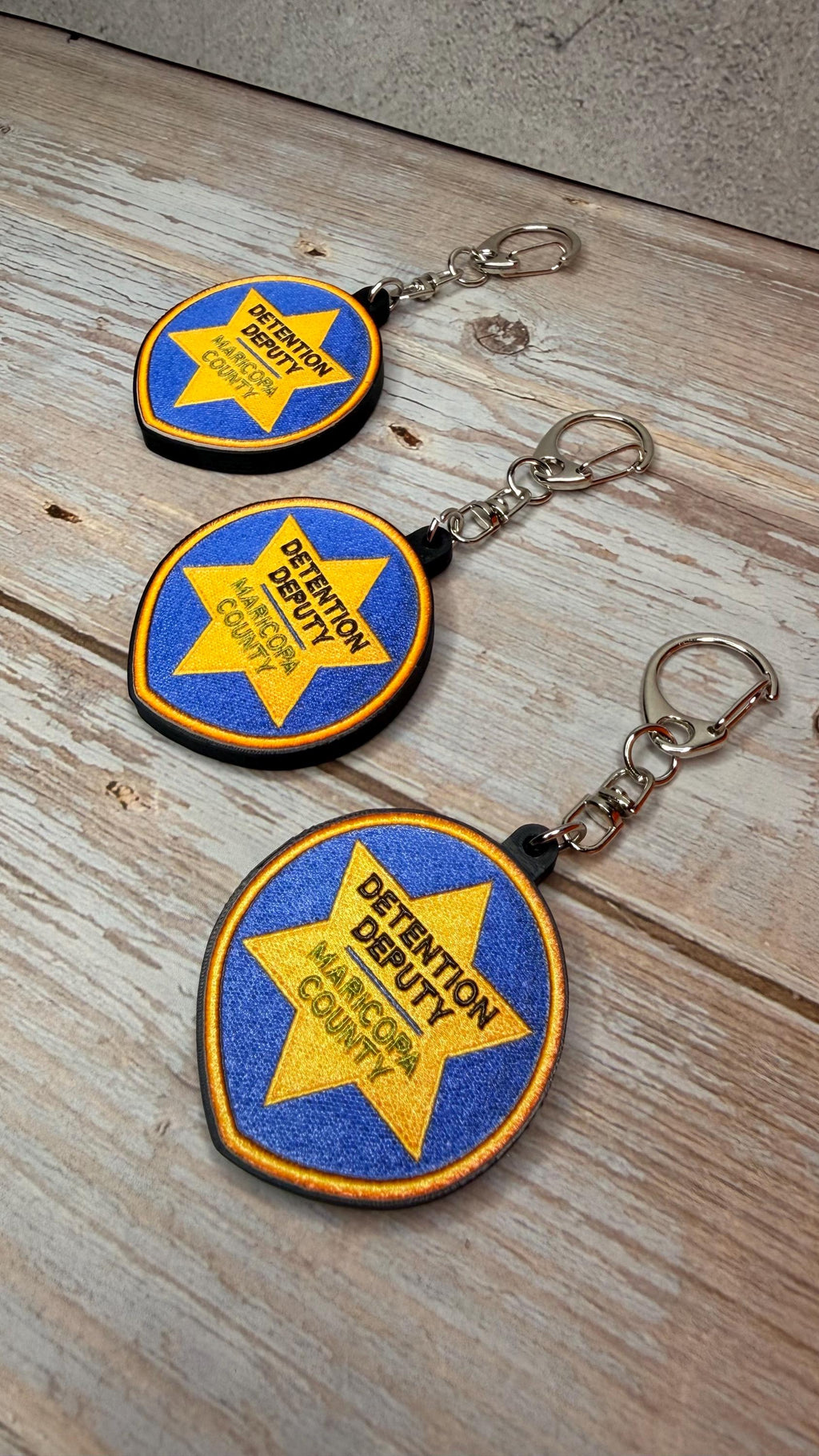 Maricopa County Sheriff’s Office - Detention Deputy Keychain | Corrections Officer Keychain