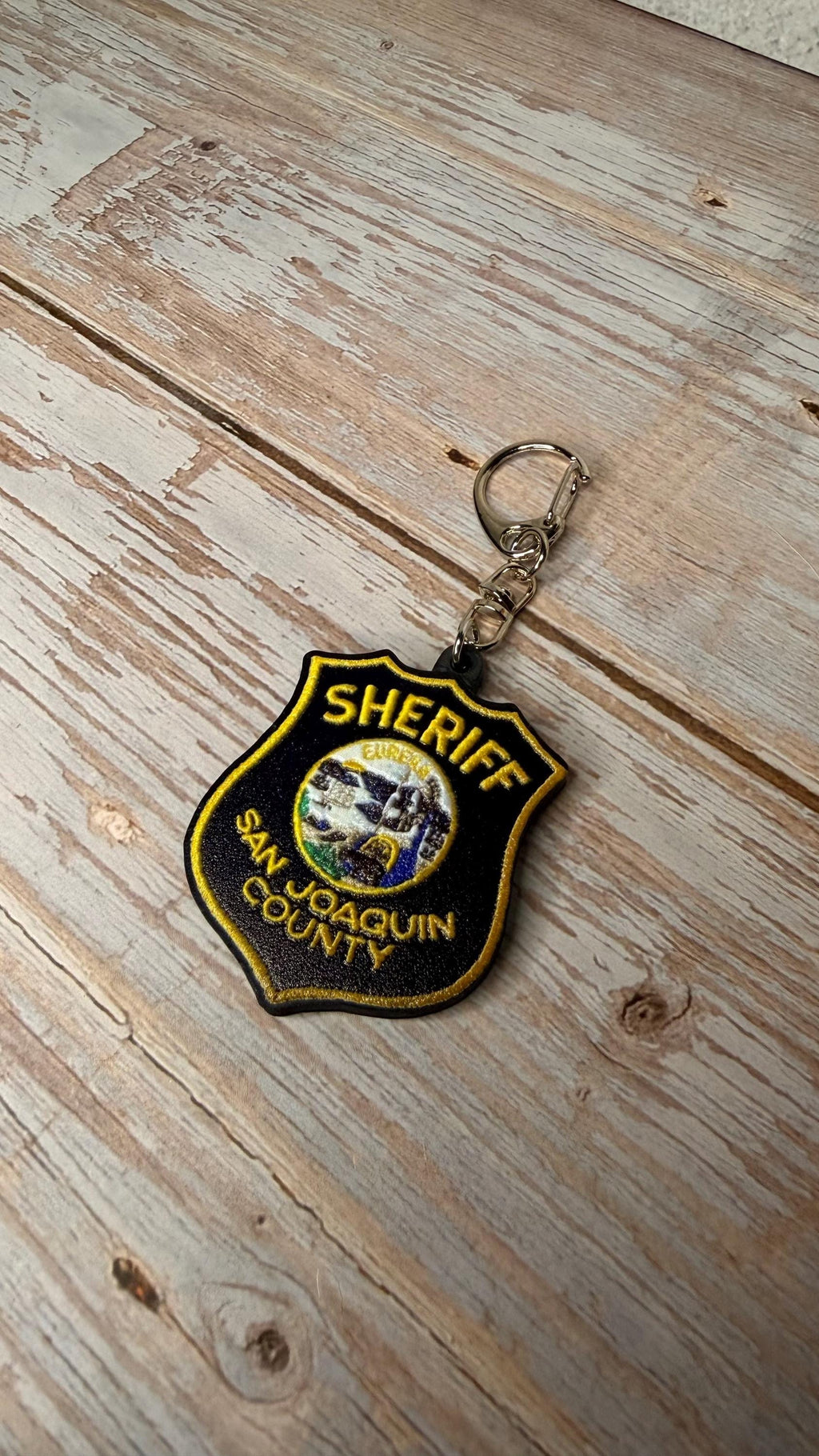 San Joaquin Sheriff's Office, California - MicroKeychain
