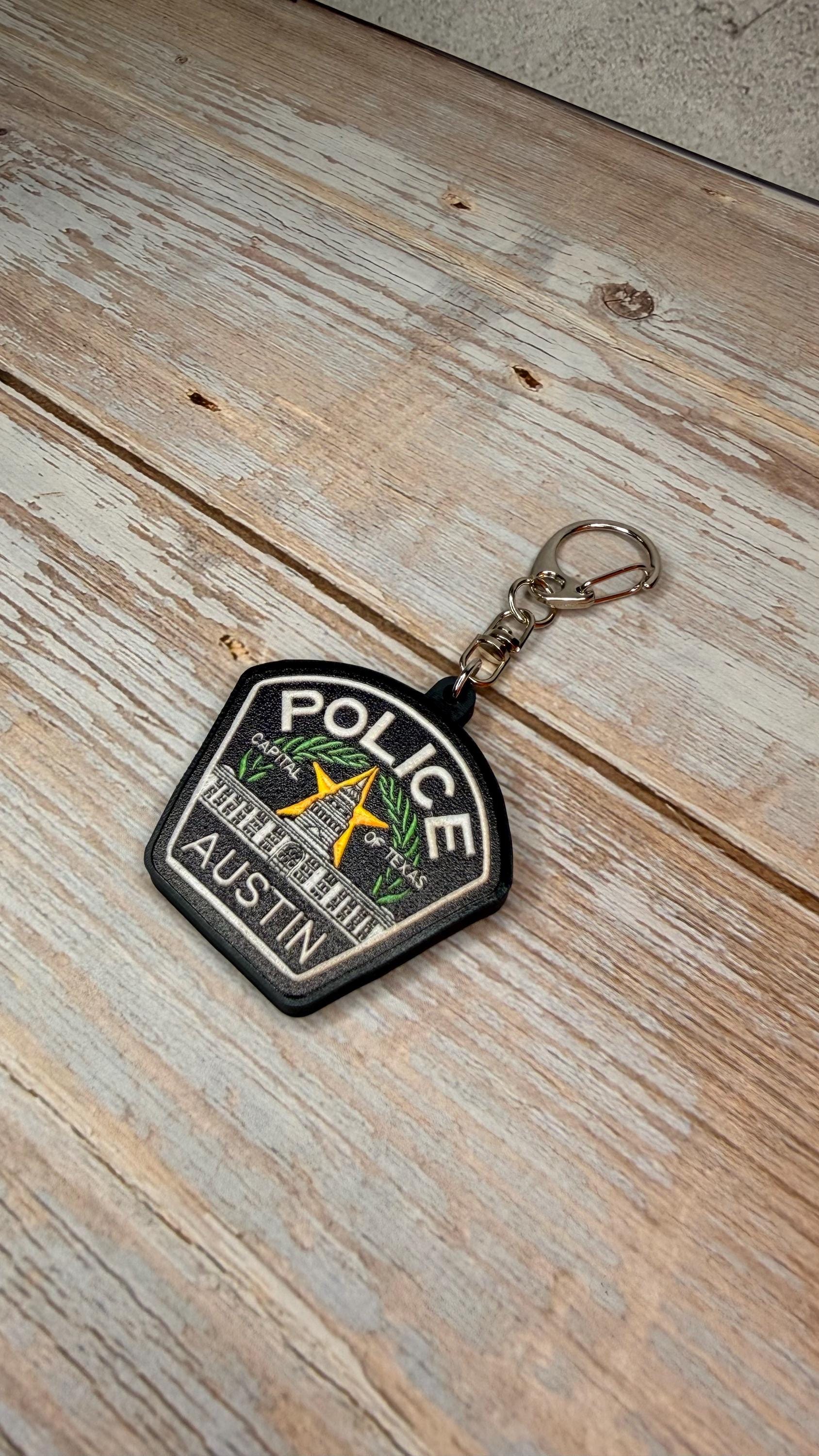 Austin Police Department, Texas - MicroKeychain