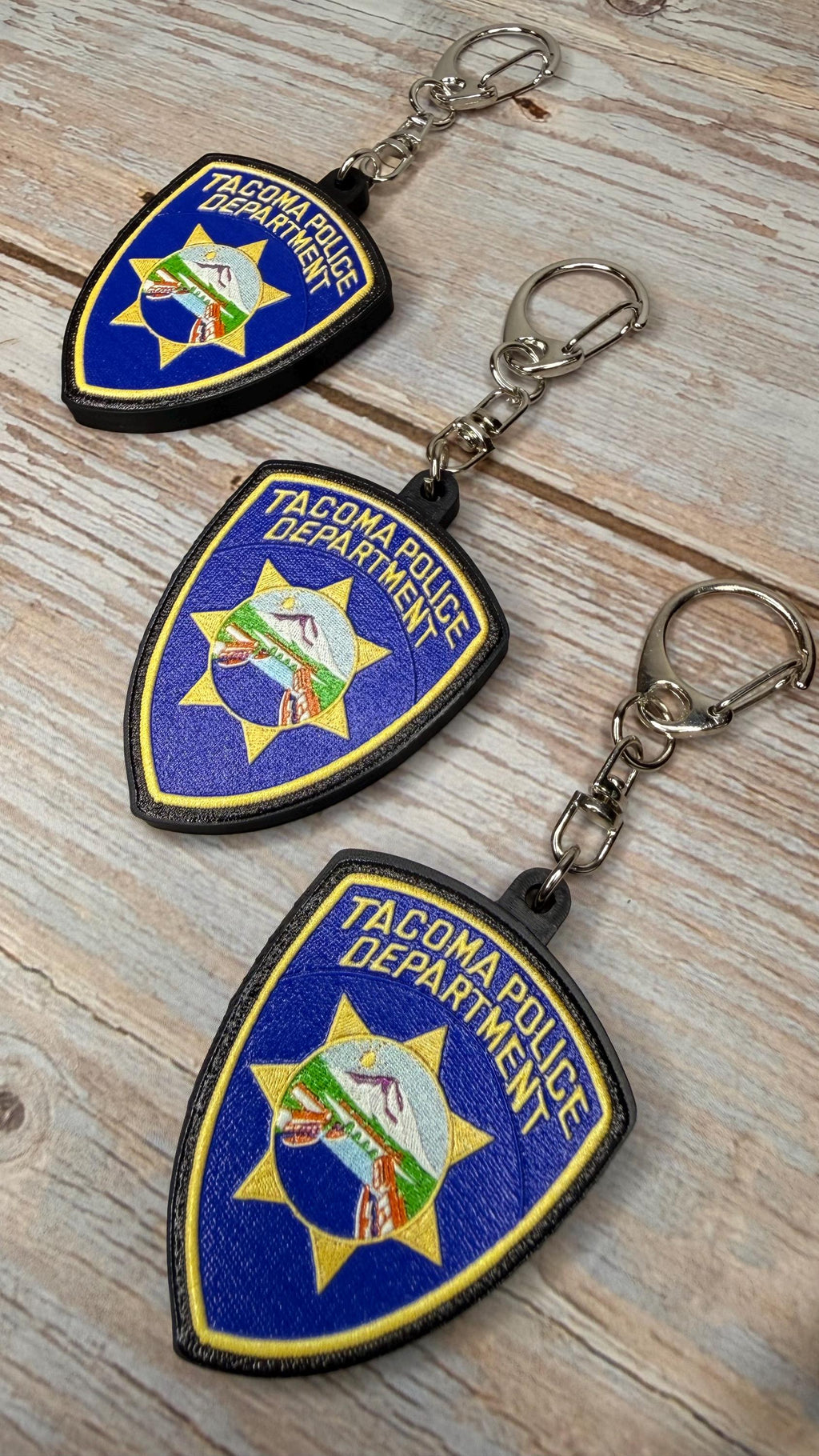 Tacoma Police Department, Washington - MicroKeychain
