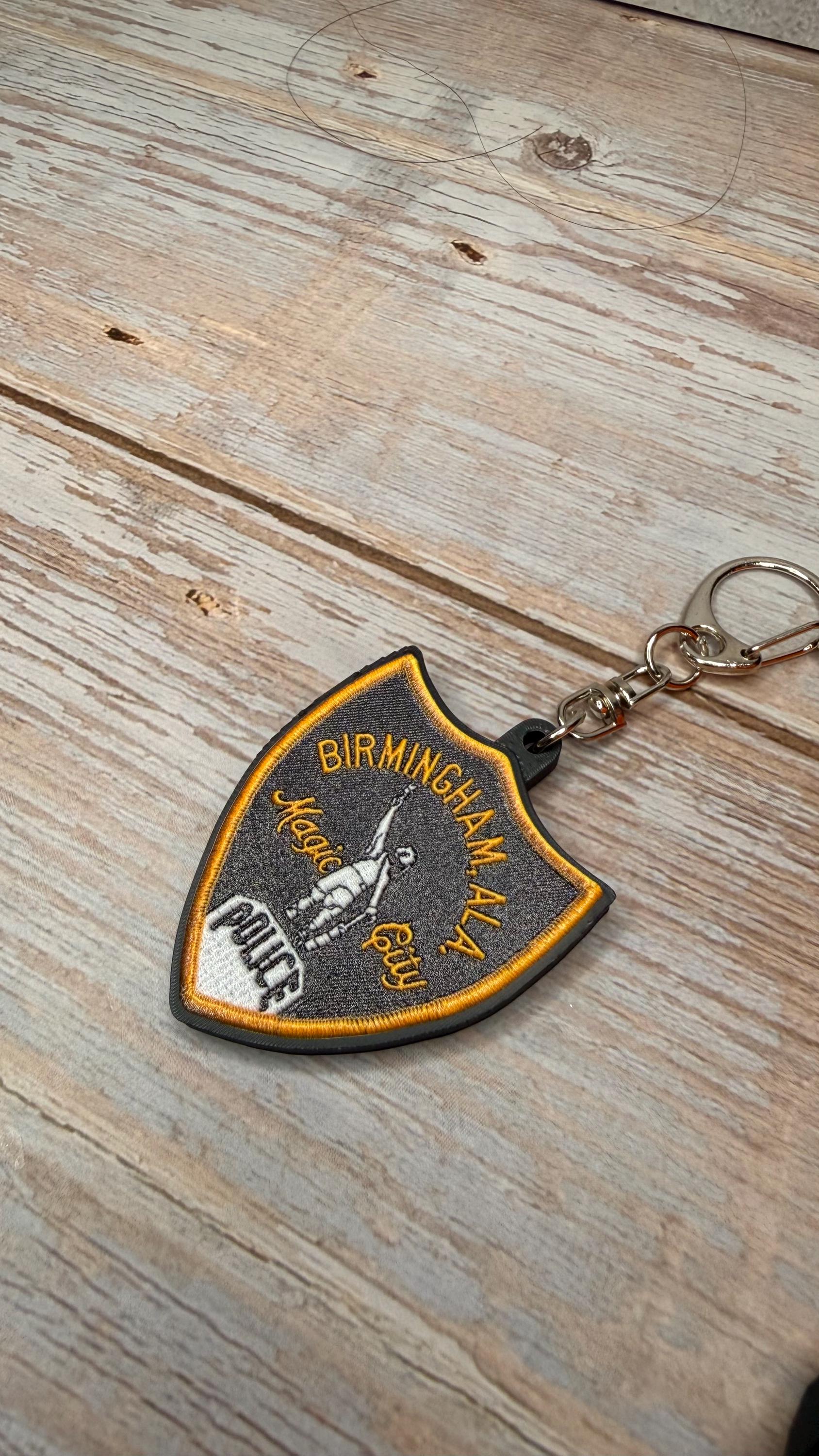 Birmingham Police Department, Alabama - MicroKeychain