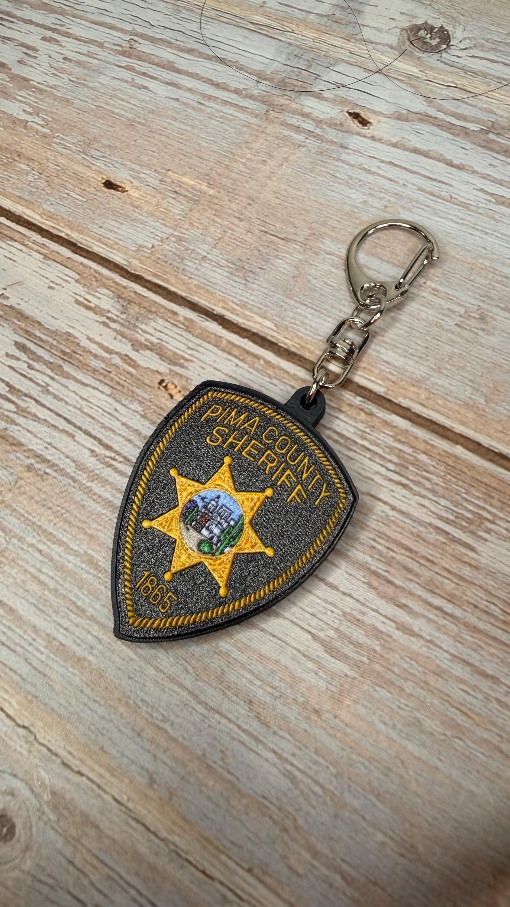 Pima County Sheriff's Office, Arizona - MicroKeychain