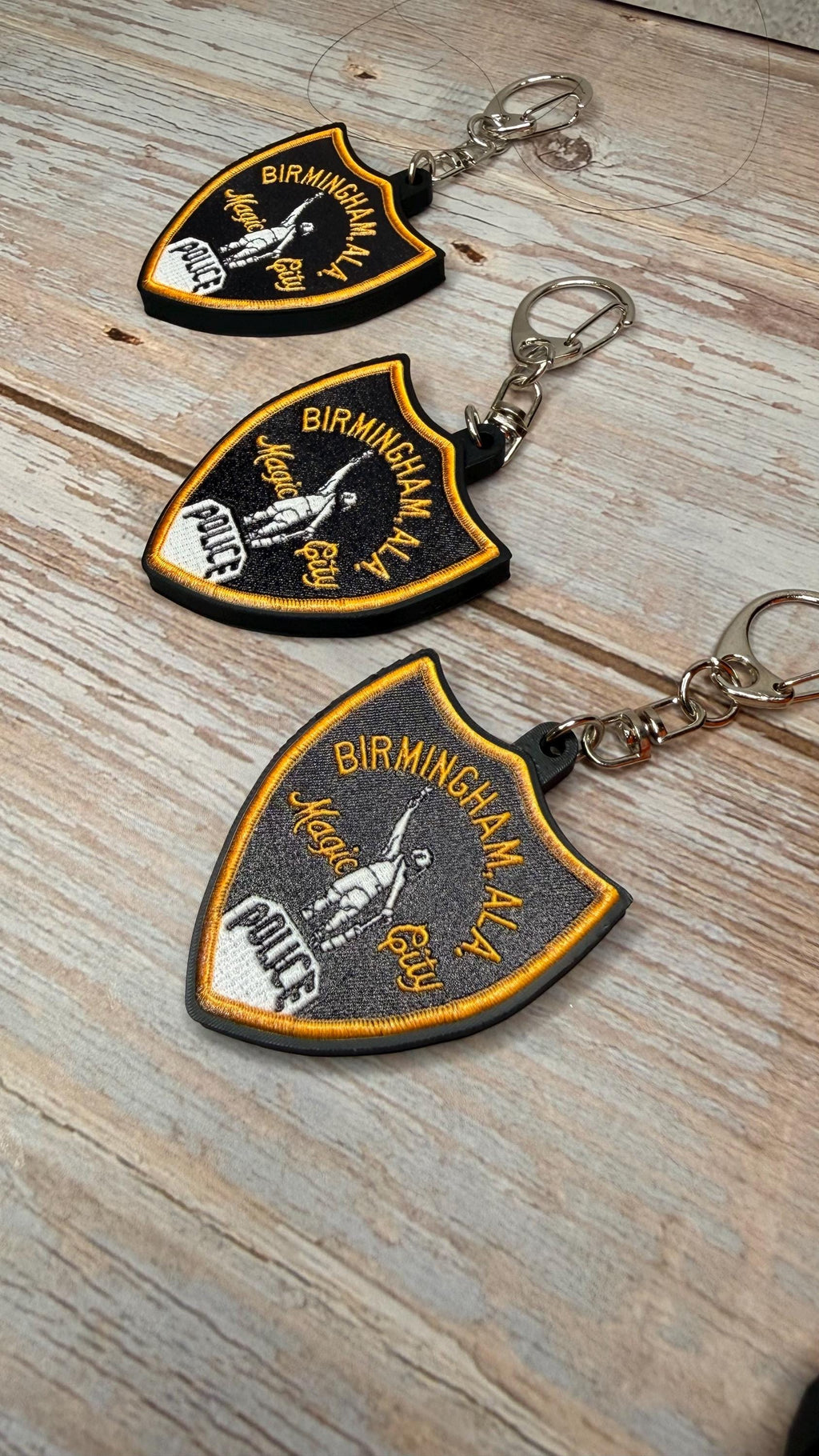 Birmingham Police Department, Alabama - MicroKeychain