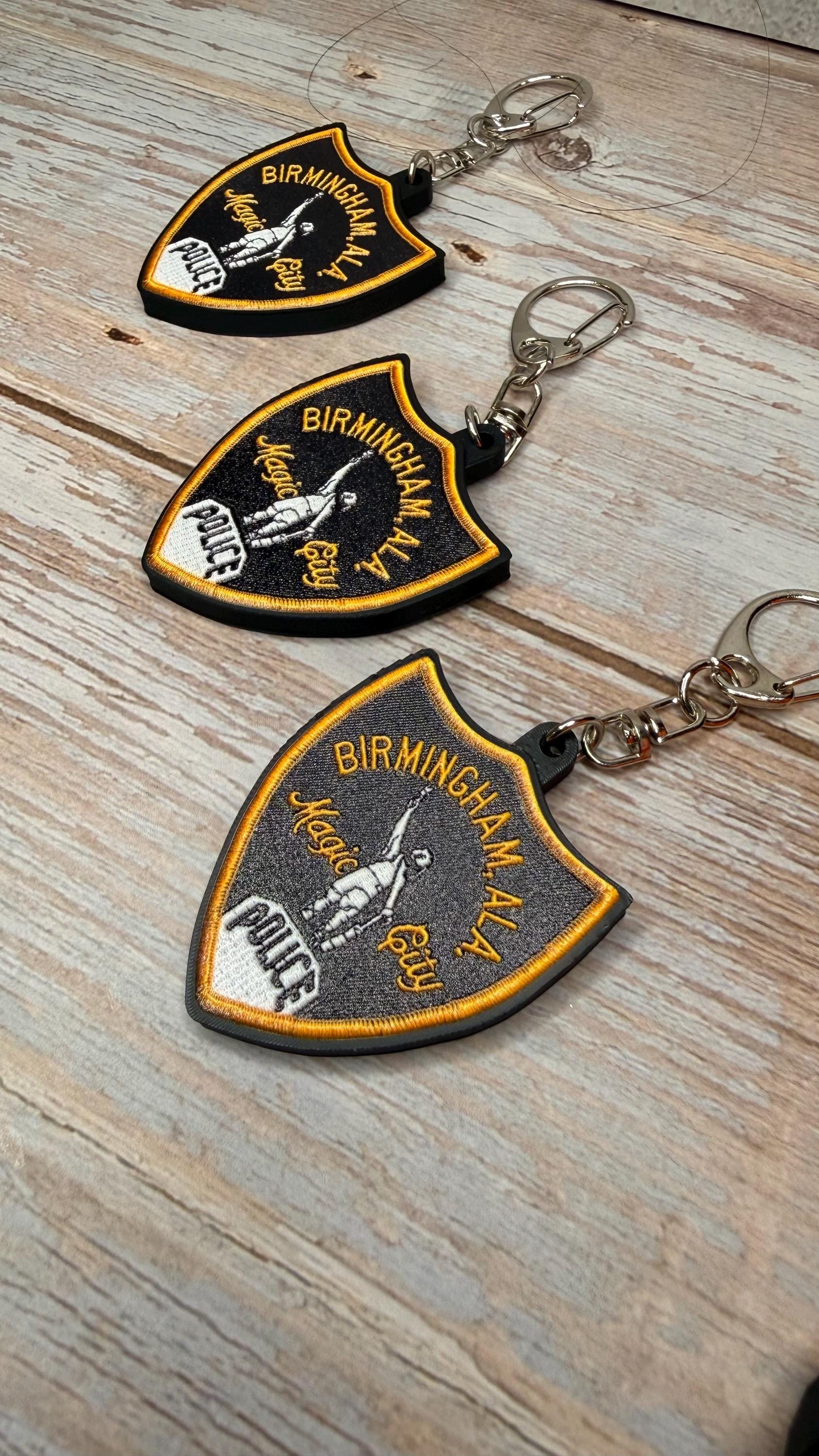 Birmingham Police Department, Alabama - MicroKeychain