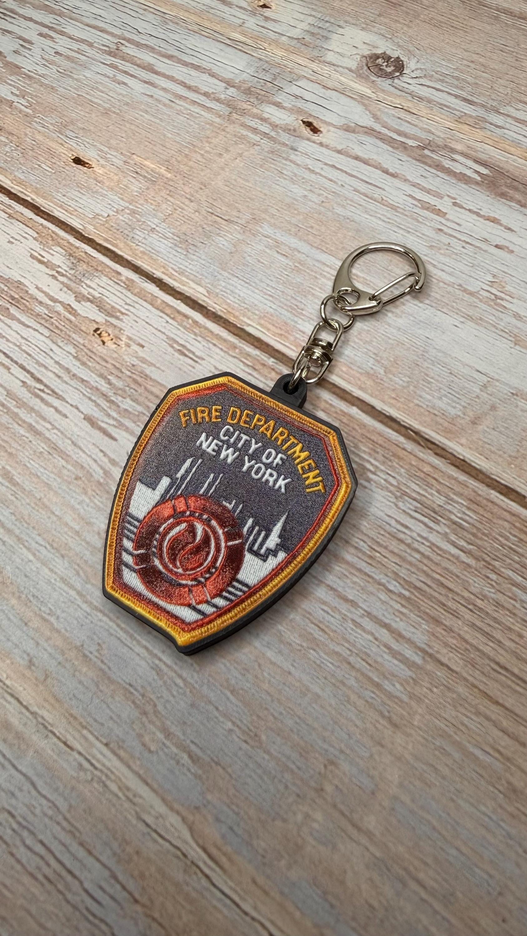 New York City Fire Department, New York - MicroKeychain