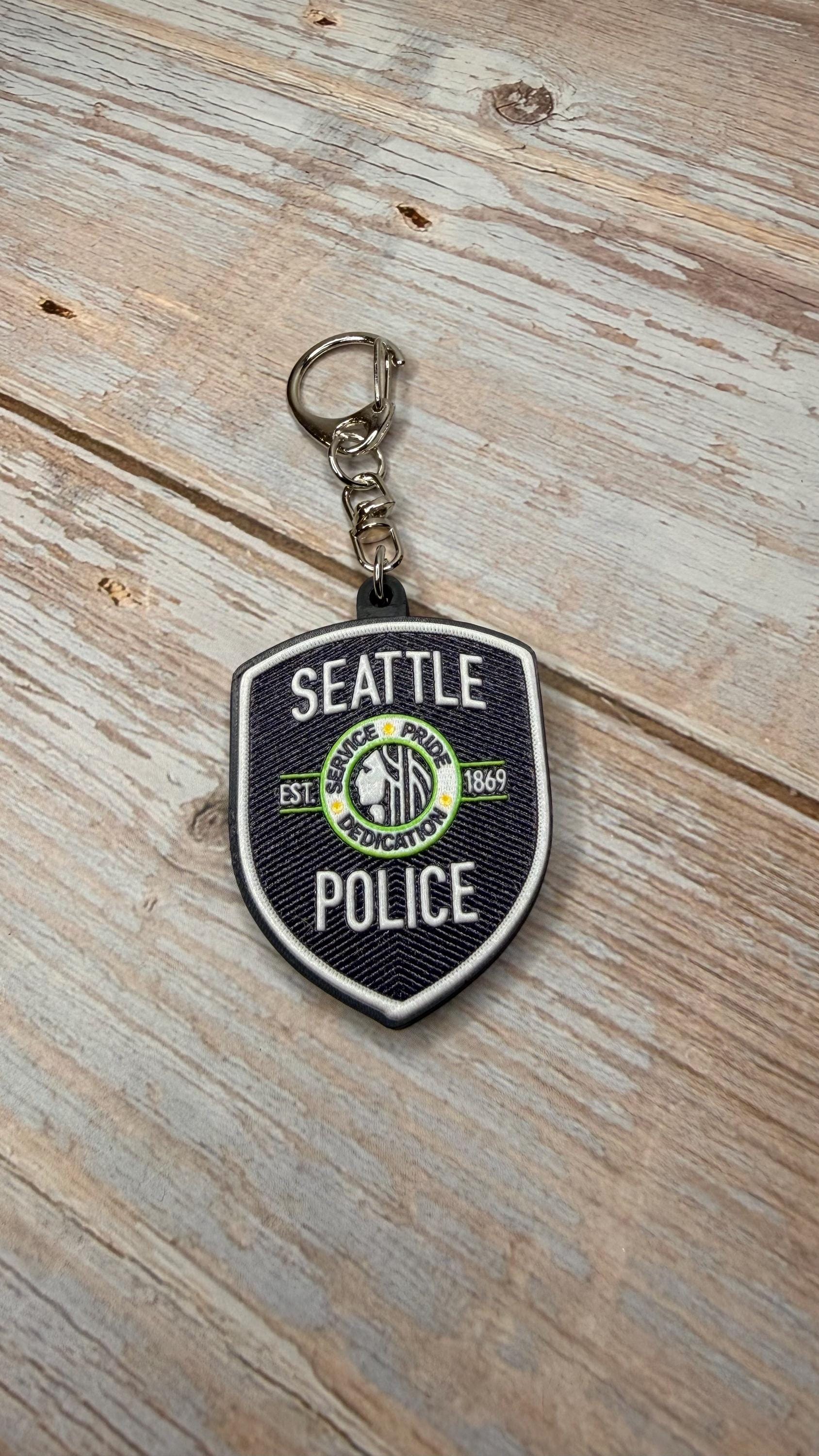 Seattle Police Department, Washington - MicroKeychain
