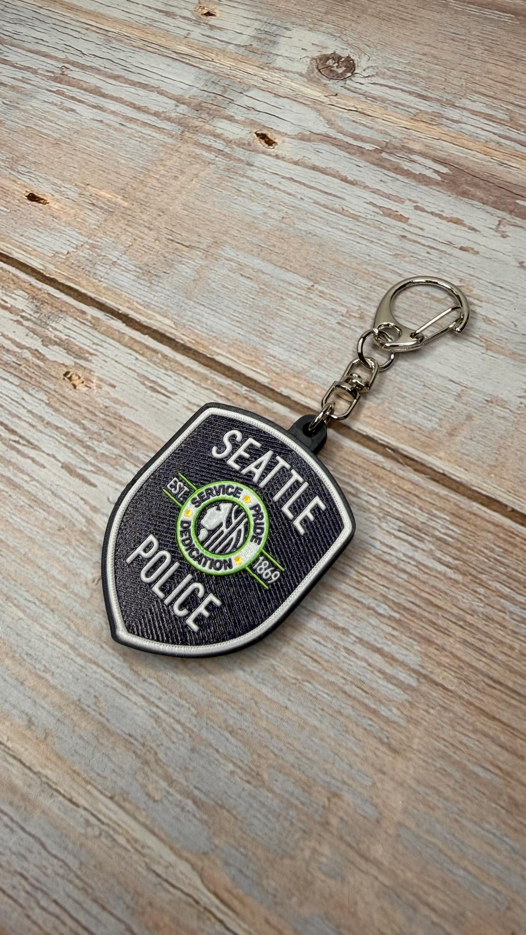Seattle Police Department, Washington - MicroKeychain
