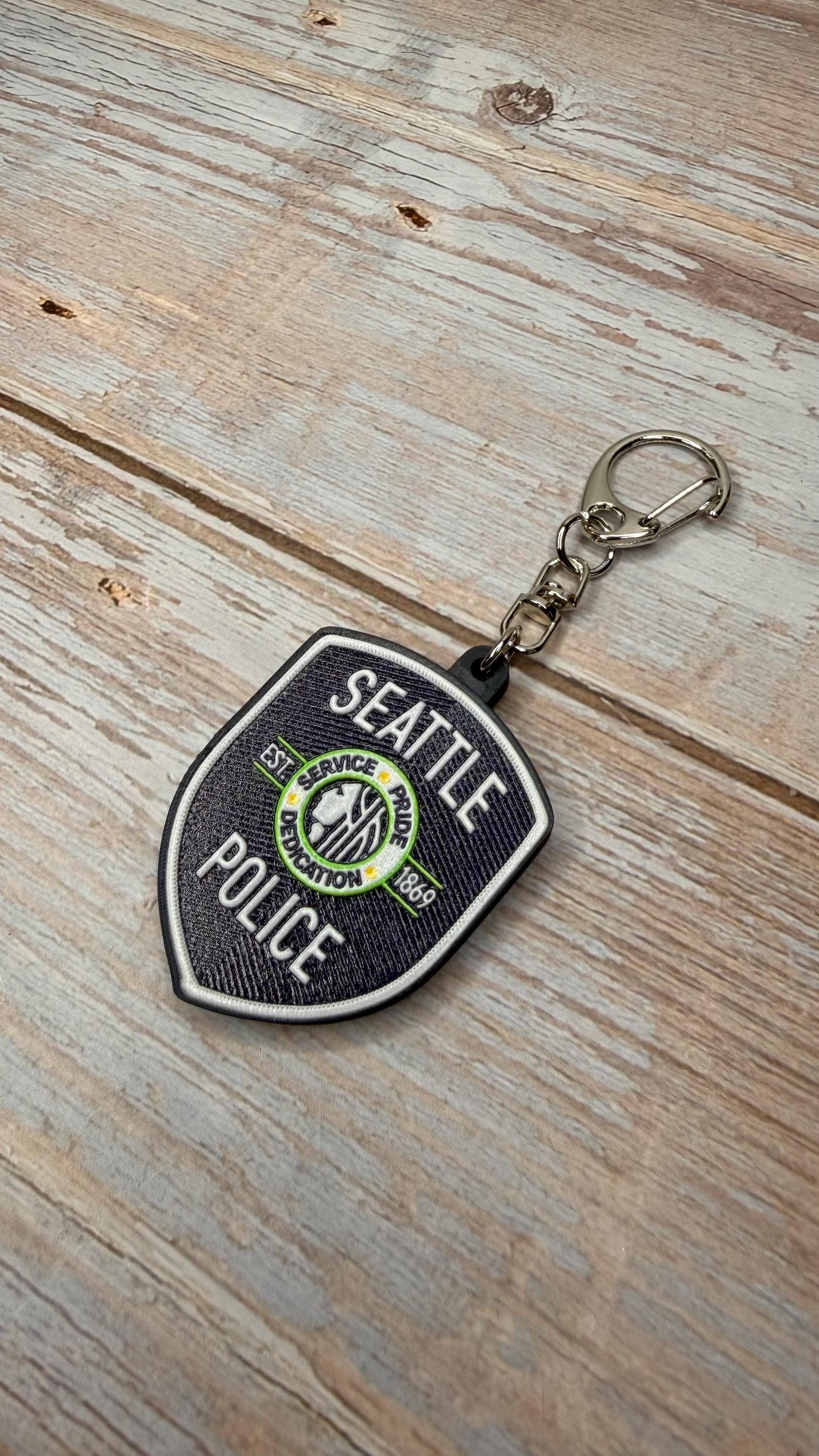 Seattle Police Department, Washington - MicroKeychain