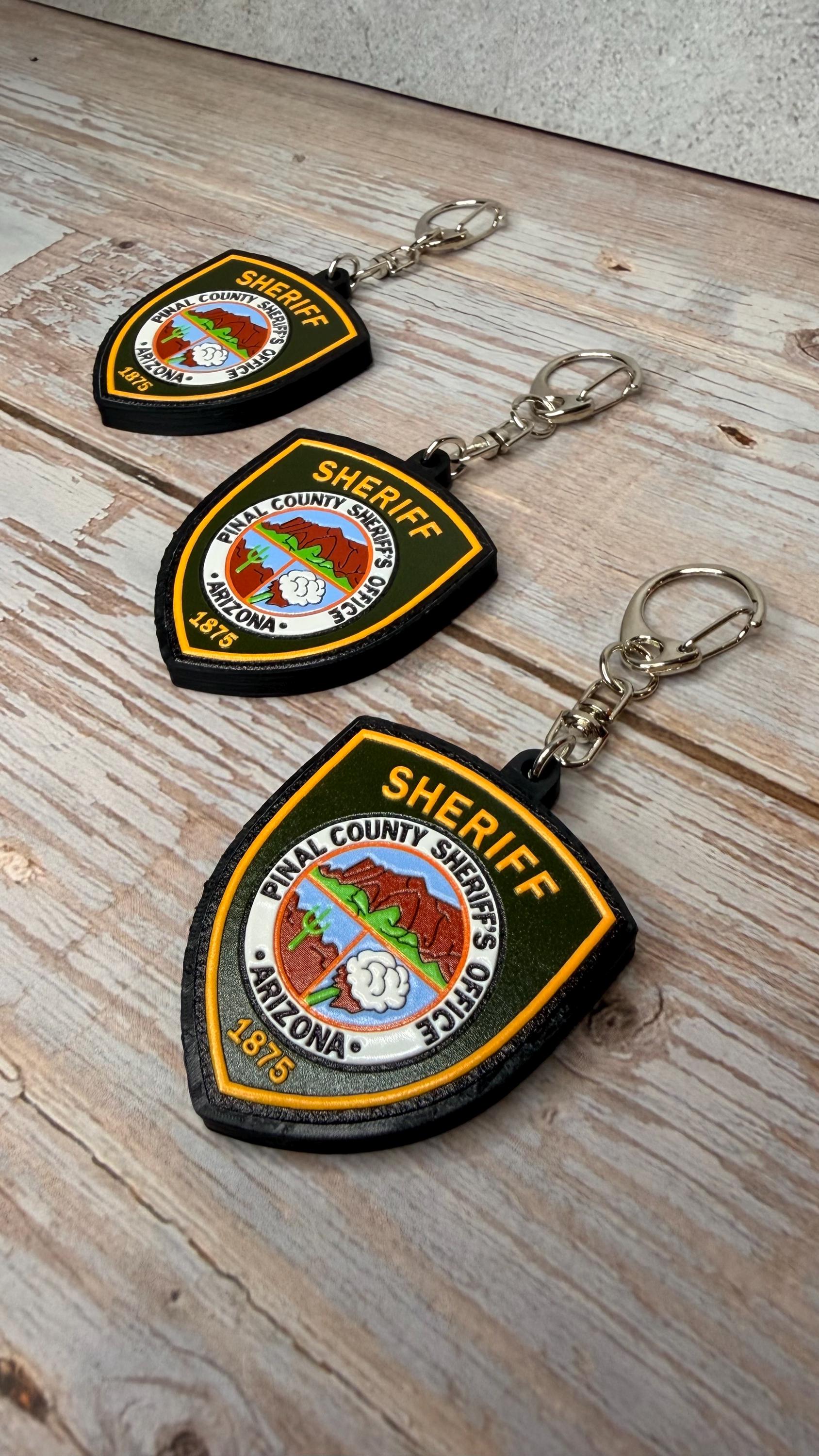 Pinal County Sheriff's Office, Arizona - MicroKeychain