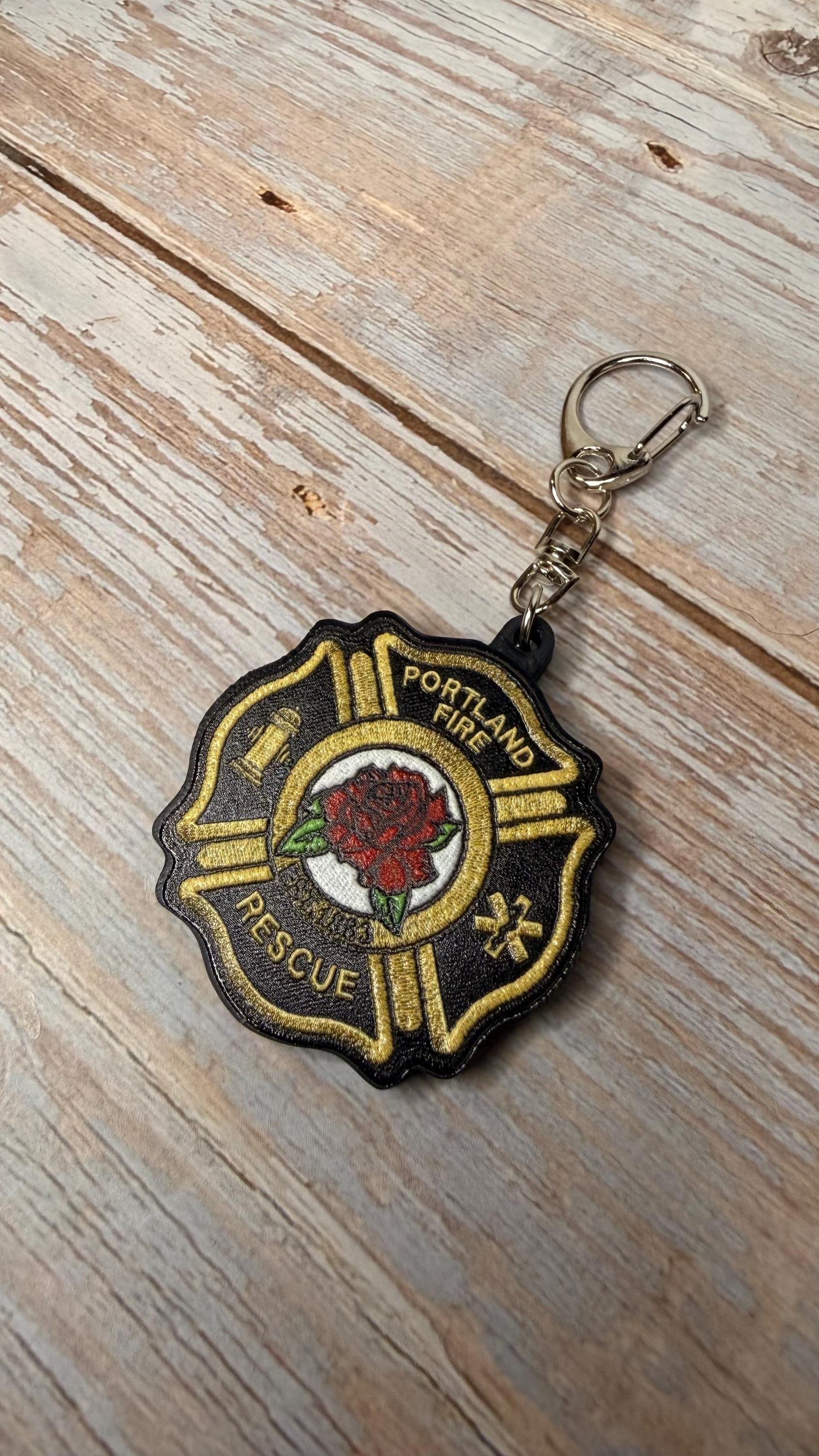Portland Fire Department, Oregon MicroKeychain