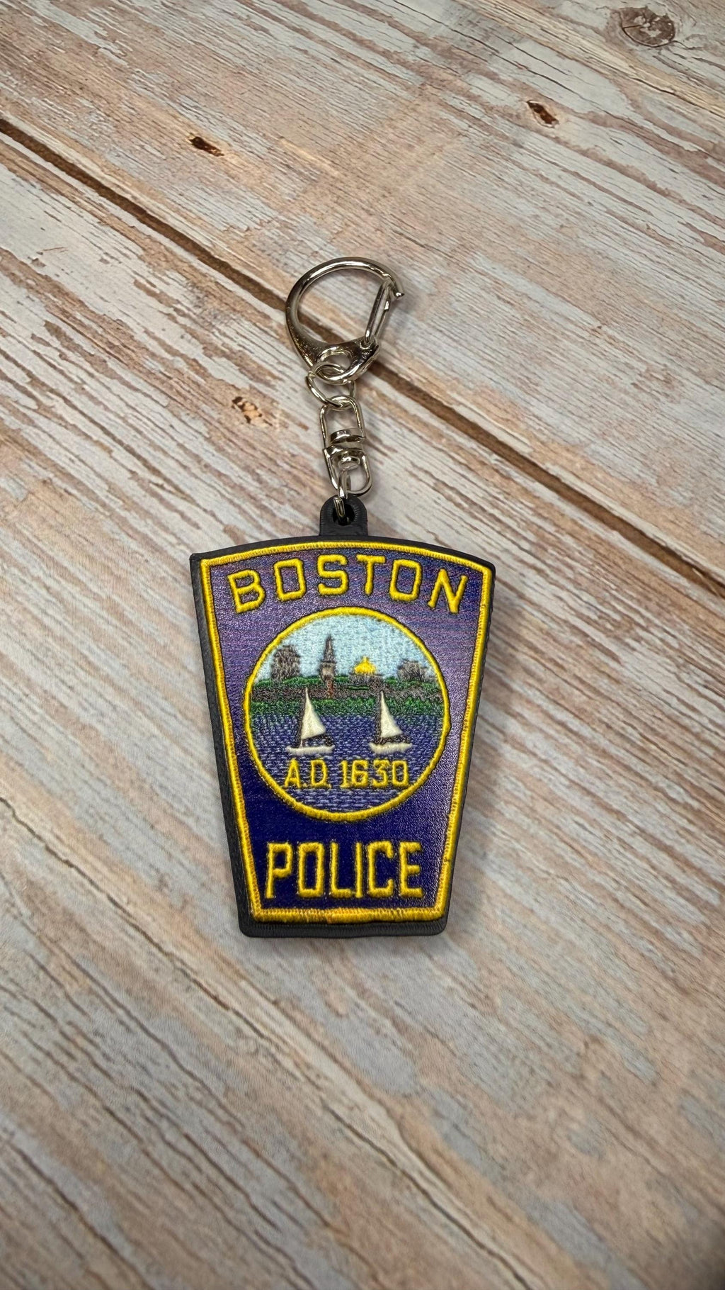 Boston Police Department, Massachusetts - MicroKeychain