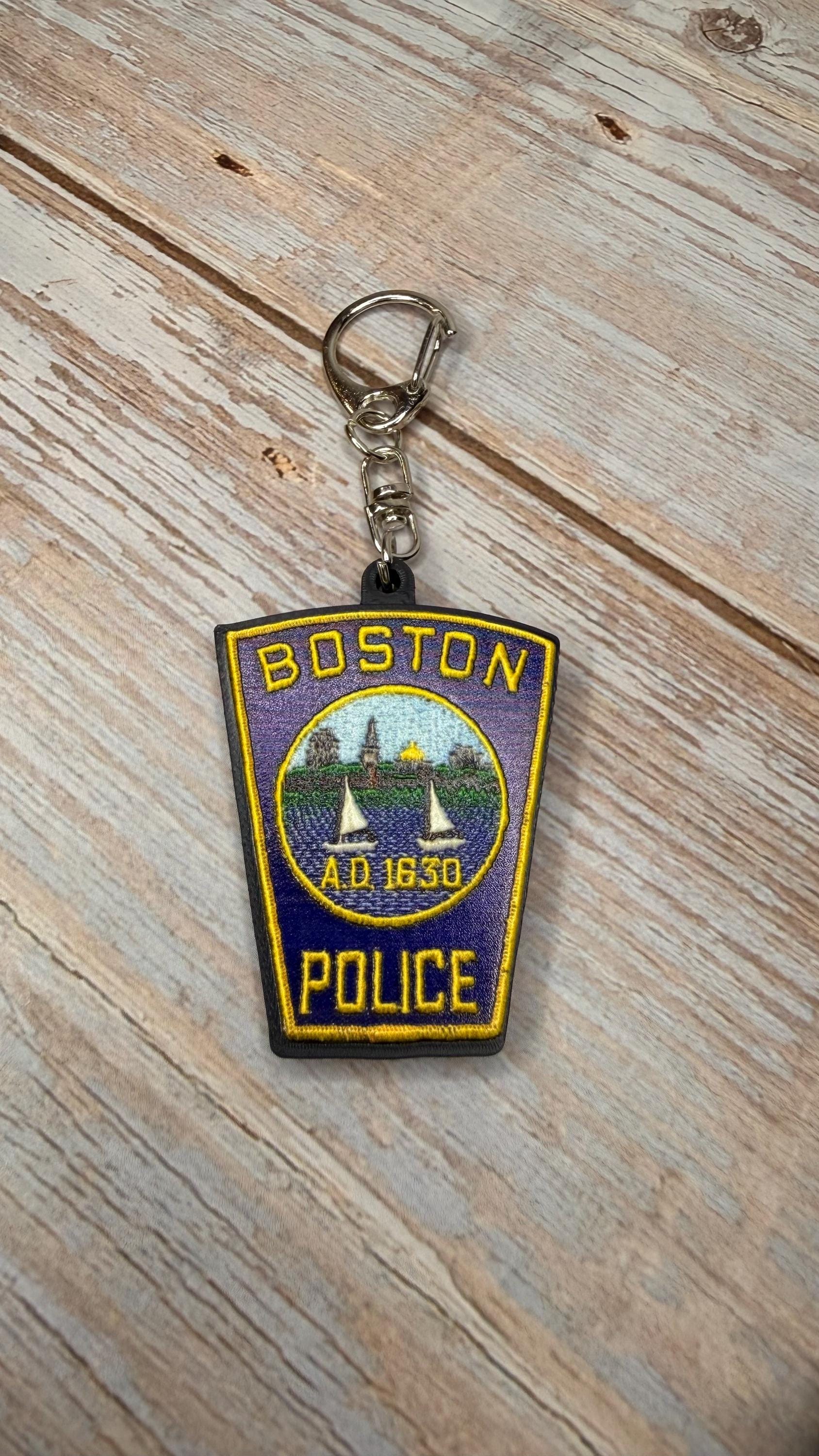 Boston Police Department, Massachusetts - MicroKeychain