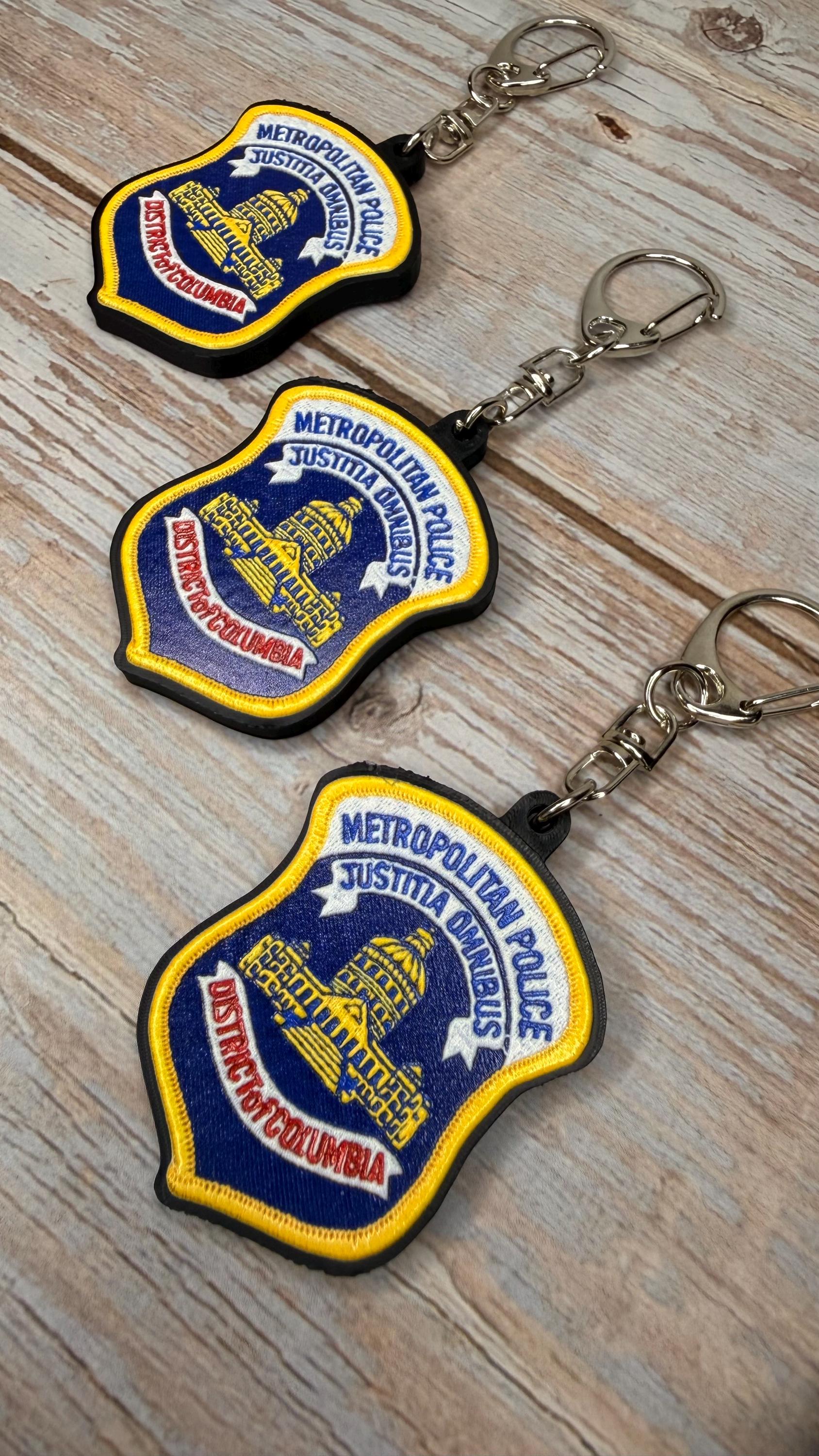 Metropolitan Police Department, District of Columbia - MicroKeychain