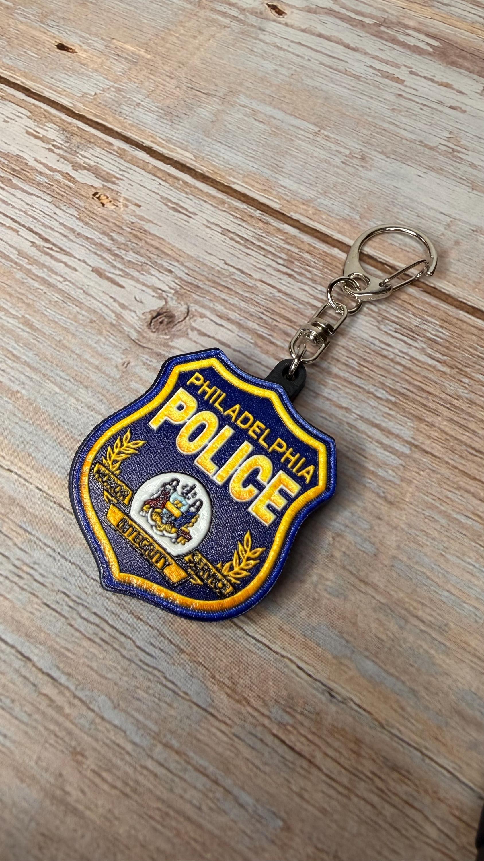Philadelphia Police Department, Pennsylvania - MicroKeychain
