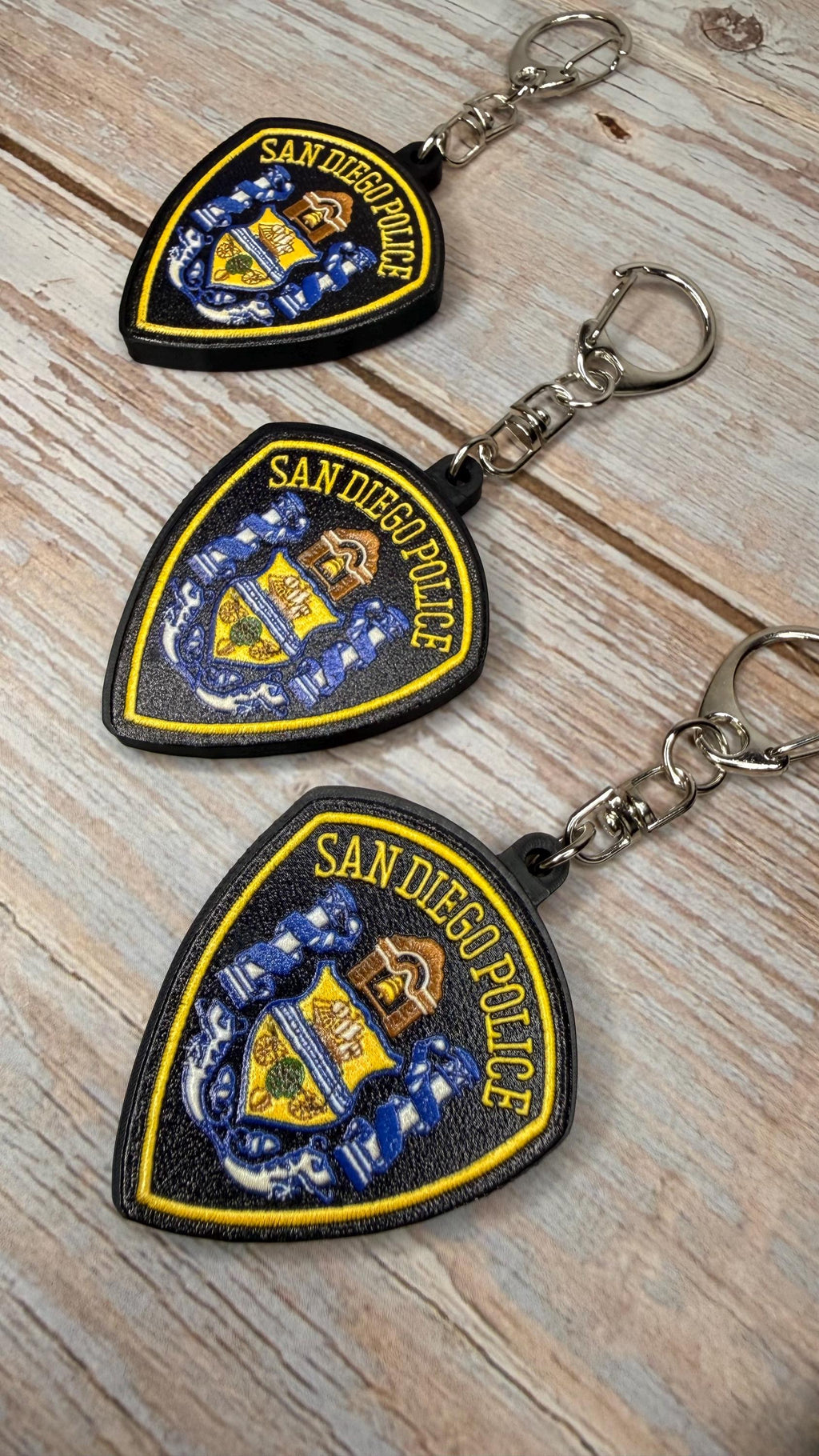 San Diego Police Department, California - MicroKeychain