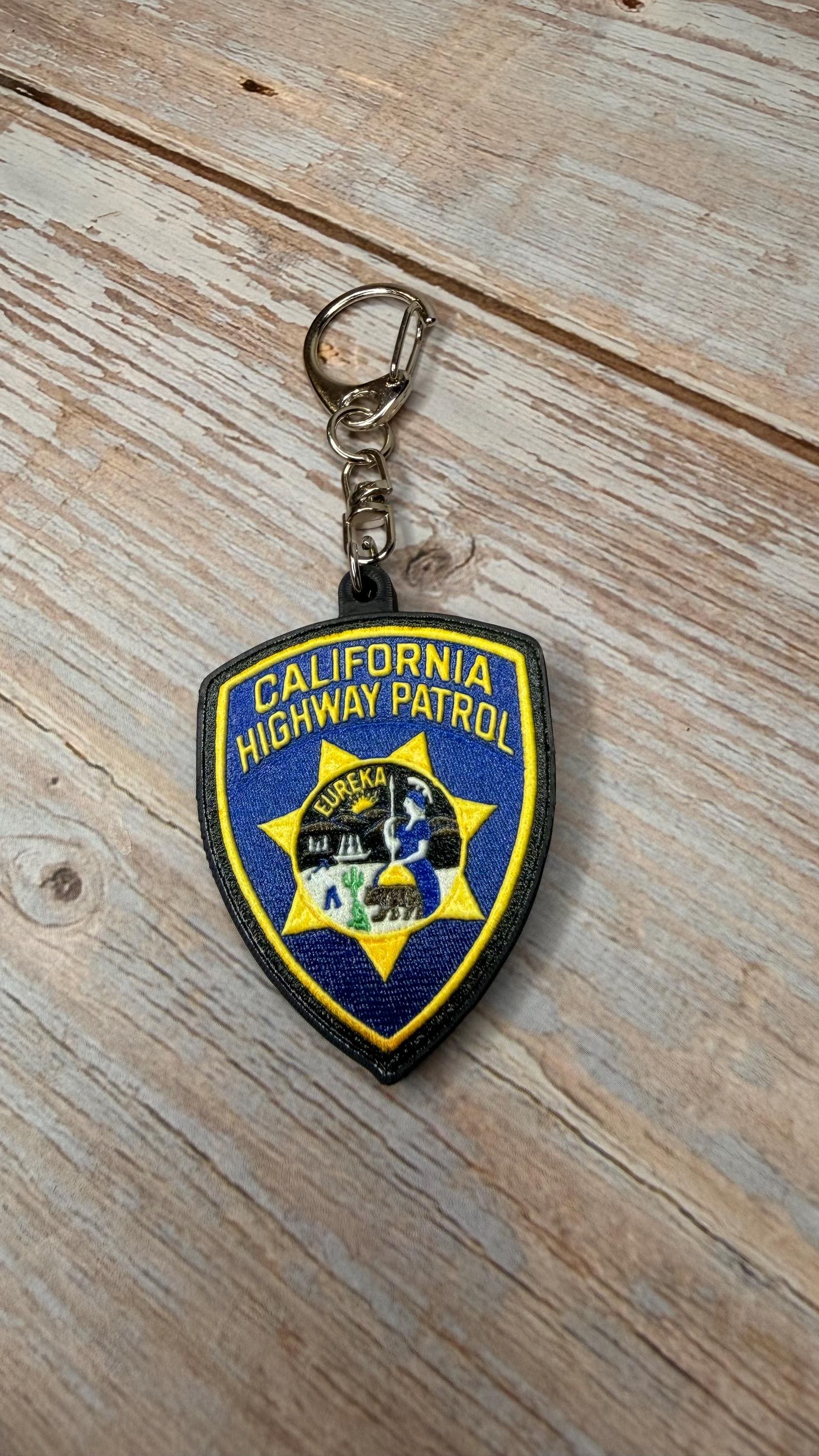 California Highway Patrol, California - MicroKeychain