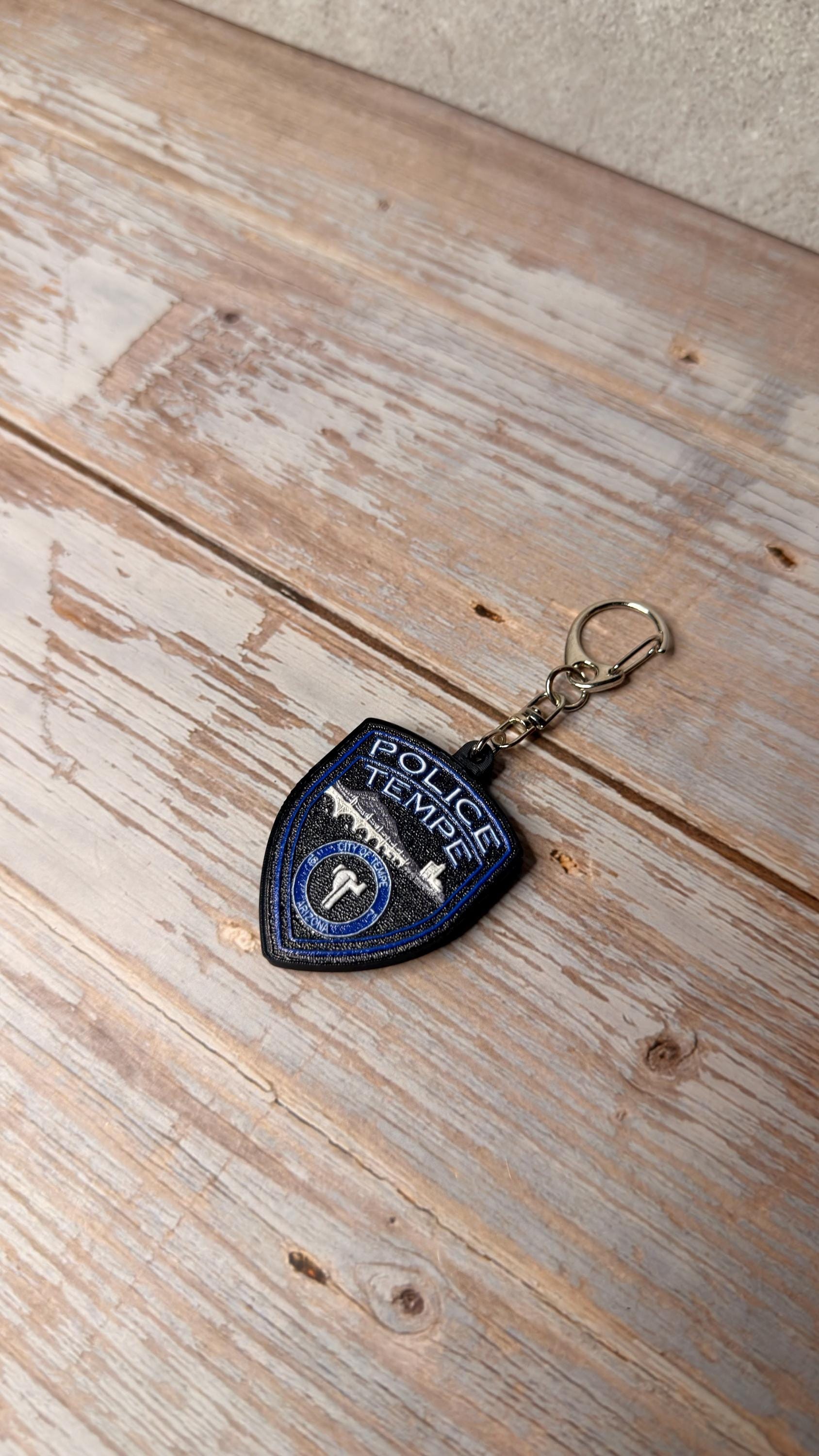 Tempe Police Department, Arizona - MicroKeychain
