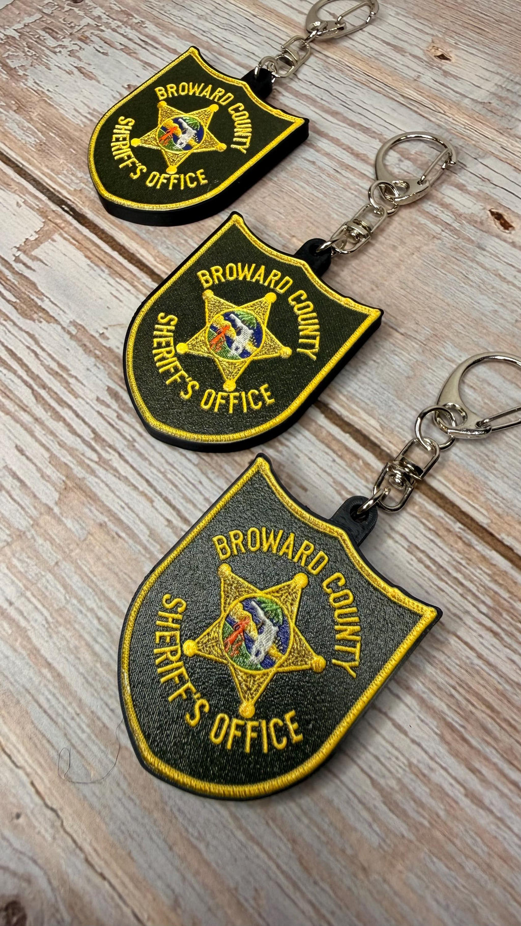 Broward County Sheriff's Office, Florida - MicroKeychain