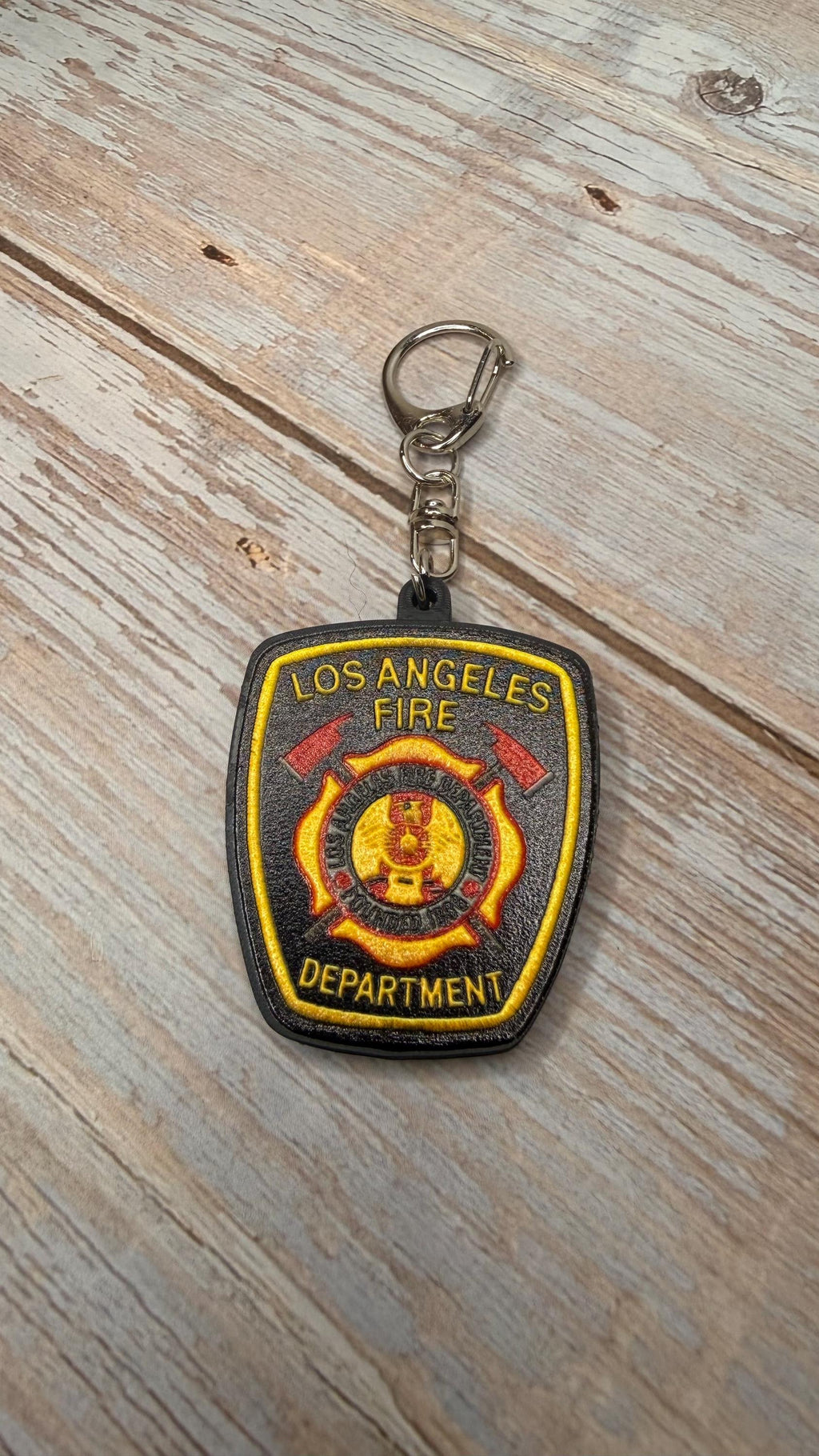 Los Angeles Fire Department, California - MicroKeychain