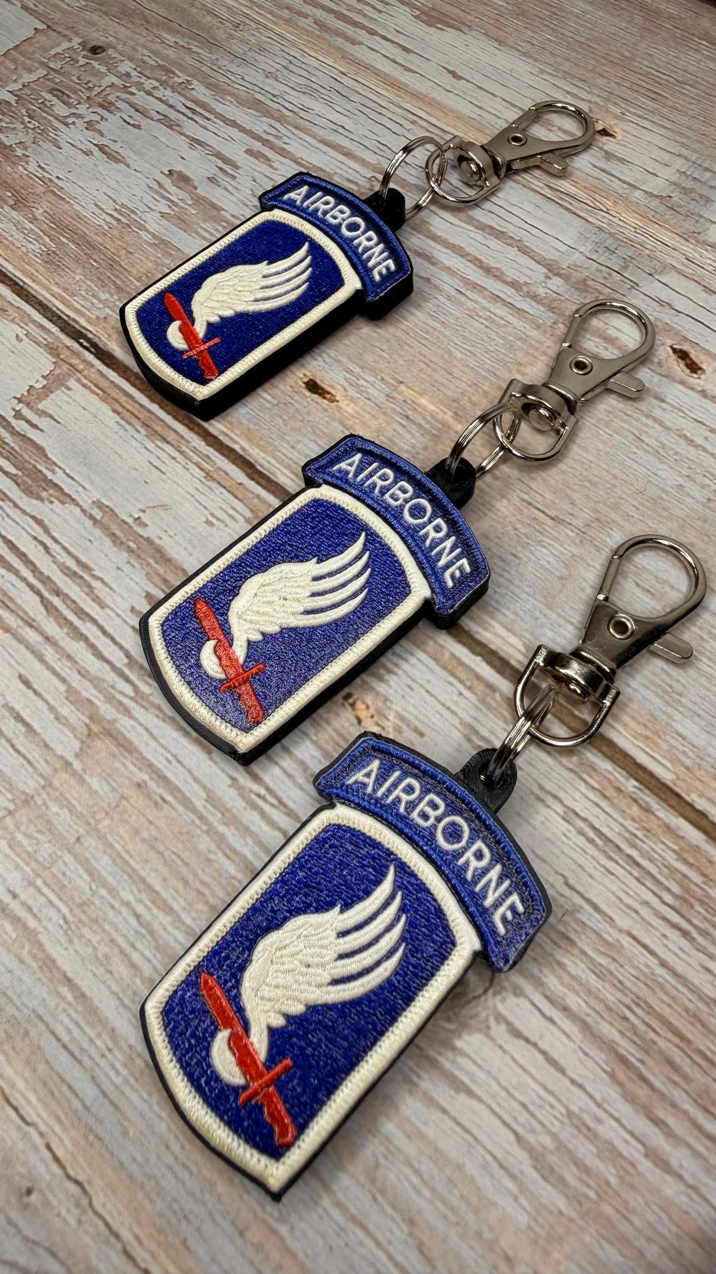 173rd Airborne Brigade "Sky Soldiers" - MicroKeychain