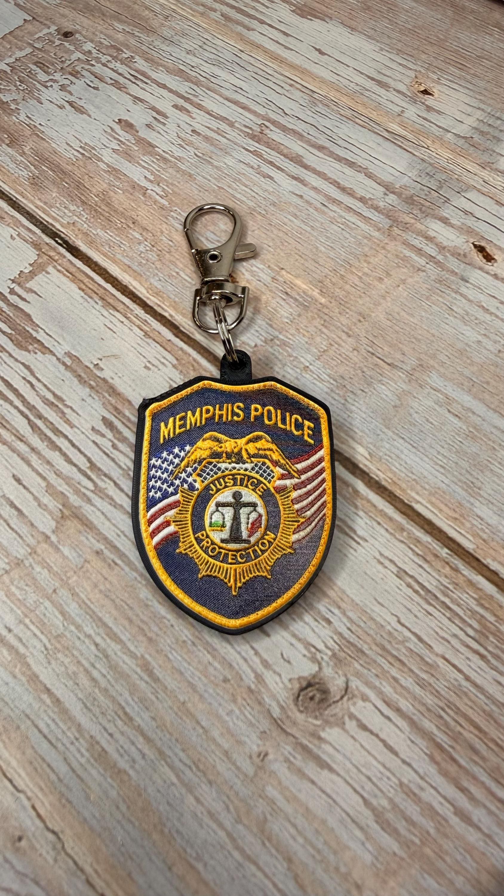Memphis Police Department, Tennessee - MicroKeychain