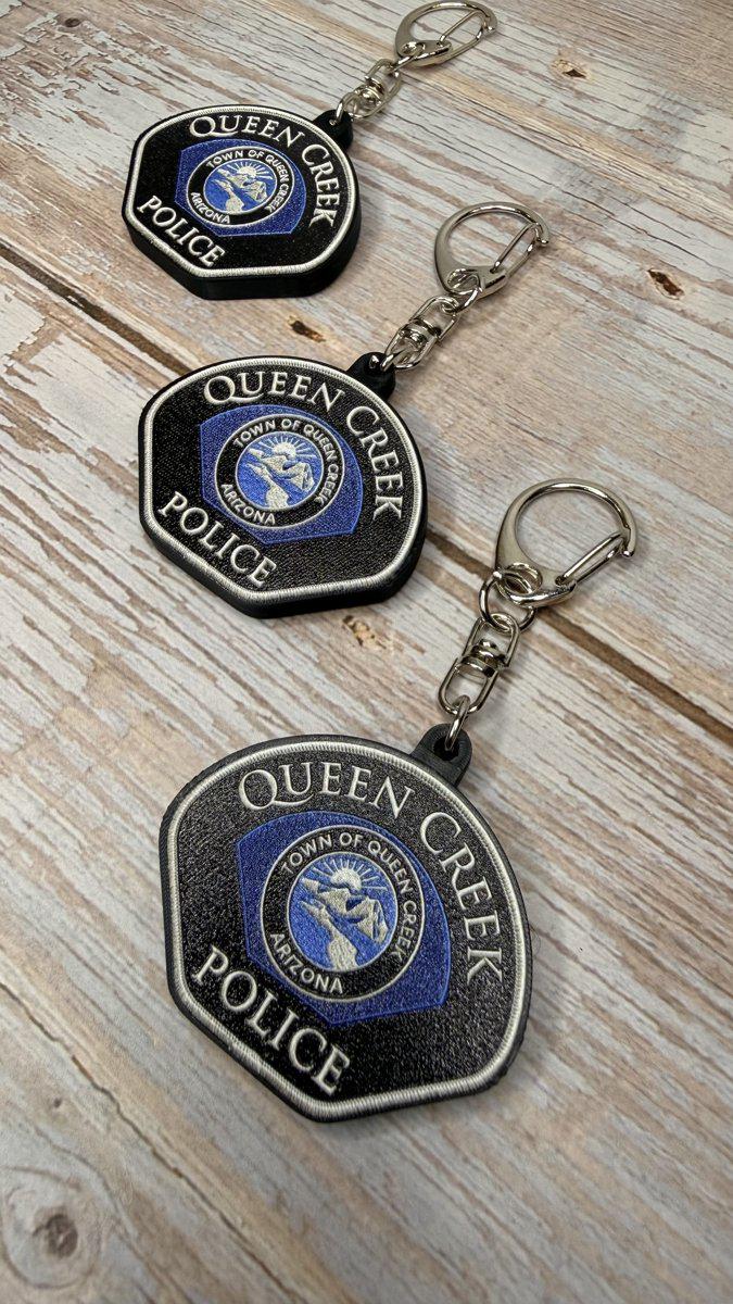 Queen Creek Police Department, Arizona - MicroKeychain