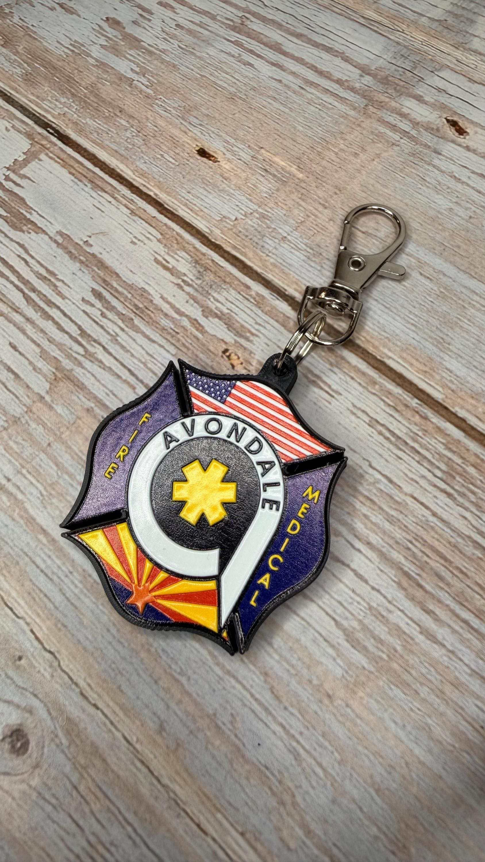 Avondale Fire Department, Arizona - MicroKeychain
